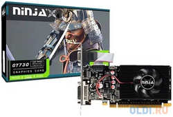 SINOTEX Ninja Видеокарта Ninja (Sinotex) GT730 1GB DDR3 128BIT DVI HDMI VGA 1FAN RTL