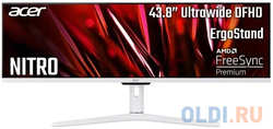 Acer 40'' AOPEN 40XV1CUPwmiiphux 21:9, IPS, 3440x1440, 1  /  4ms, 400, 600cd, 144Hz, 2xHDMI + 1xDP(1.2) + 1xType-C(90W) + Speakers 4Wx2, White, 6 (UM.MX1EE.P09)