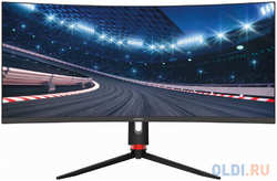 Монитор Digma 34″ Overdrive 34A711Q VA LED 4ms 21:9 HDMI M/M матовая HAS Piv 300cd 178гр/178гр 3440x1440 165Hz G-Sync FreeSync DP UW 7.3кг