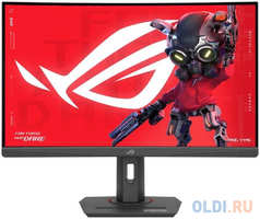 Монитор Asus 27″ ROG Strix XG27WCMS черный VA LED 16:9 HDMI матовая HAS Piv 400cd 178гр / 178гр 2560x1440 280Hz FreeSync Premium DP 2K USB 7.2кг (90LM09Y1-B01370)