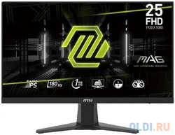 MSI MAG 256F 24,5″ 16:9 FHD(1920x1080) Rapid IPS Flat,1ms(GTG),1000:1,100M:1,250nit,178 / 178,2xHDMI 2.0,1xDP 1.2, Tilt,VESA,180HZ,Black,1y war-ty (9S6-3BC11H-020)