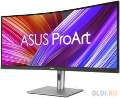 Монитор Asus 34.1″ ProArt PA34VCNV черный IPS LED 21:9 HDMI M / M матовая HAS Piv 1000:1 300cd 178гр / 178гр 3440x1440 60Hz DP 2K USB 10.8кг (90LM04A0-B02370)