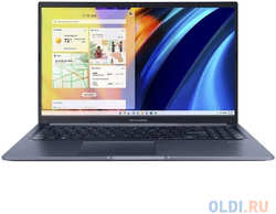 Ноутбук 15.6″ IPS FHD ASUS X1502ZA-BQ2342 blue (Core i7 12700H / 16Gb / 512Gb SSD / VGA int / noOS) (90NB0VX1-M03750)