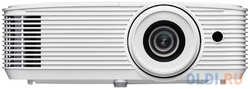 Проектор Optoma EH401 (DLP, 1080p 1920x1080, 4000Lm, 22000:1, noVGA, 2xHDMI, 1x3W speaker, 3D Ready, lamp 10000hrs)