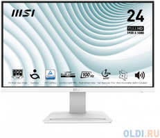 Монитор 23.8″ MSI PRO MP243XW White (IPS, 1920x1080, HDMI+DP, 4 ms, 178° / 178°, 300 cd / m, 1000:1 (100M:1), 100Hz, MM) (9S6-3PB5CH-075)