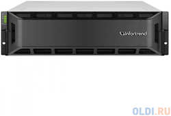 Сетевой накопитель Infortrend GSe 10162-D 3U/16bay, supports NAS, block, object storage and cloud gateway, sing le controller subsystem including 1x12