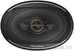 Колонки автомобильные Pioneer TS-A6998S 750Вт 93дБ 4Ом 15x23см (6x9дюйм) (ком.:2кол.) коаксиальные пятиполосные