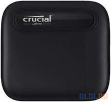 Твердотельный диск 1TB Crucial X6, USB 3.2 Gen 2 Type-C 800 MB/s