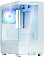 ZALMAN P10, MATX, WHITE, WINDOW, 2x3.5″, 3x2.5″, 1xUSB TYPE-C, 1xUSB3.0, REAR 1x120mm ARGB (P10 White)