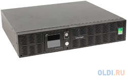 ИБП CyberPower PR1500ELCDRT2U 1500VA / 1350W USB / RS-232 / Dry / EPO / SNMPslot / RJ11 / 45 (8 IEC)