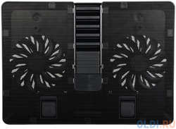 Теплоотводящая подставка под ноутбук DeepCool U-PAL (до 15.6″, вентиляторы 2x140мм, USB 3.0)
