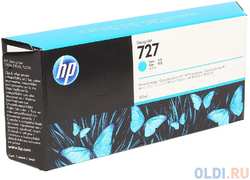 Картридж HP 727 F9J76A для DJ T920 / T1500 / 2500 / 930 / 1530 / 2530 голубой