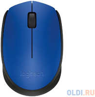 Мышь (910-004640) Logitech Wireless Mouse M171, Blue