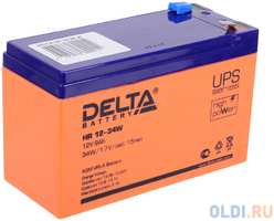 Аккумулятор Delta HR 12-34W 12V9Ah (HR 12-34 W)