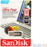 Внешний накопитель 32GB USB Drive <USB 3.0 SanDisk Cruzer Ultra Flair (SDCZ73-032G-G46)