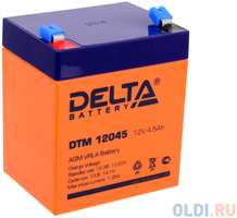 Аккумулятор Delta DTM 12045 12V4.5Ah