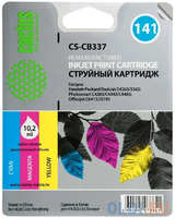 Картридж Cactus CS-CB337 №141 для HP DeskJet D4263 / D4363 / D5360 /  OfficeJet J5783 / J6413 трехцветный