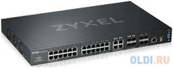 ZYXEL ZYXEL XGS4600-32 L3 Managed Switch, 28 port Gig and 4x 10G SFP+, stackable, dual PSU