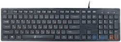Клавиатура проводная Oklick 520M2U USB черный