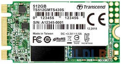 SSD накопитель Transcend MTS430 512 Gb SATA-III
