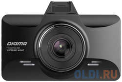 Видеорегистратор Digma FreeDrive 350 Super HD Night черный 3Mpix 2304x1296 1296p 170гр. MS8336