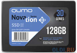 Твердотельный накопитель SSD 2.5 128 Gb QUMO Q3DT-128GAEN Read 560Mb/s Write 540Mb/s 3D NAND TLC