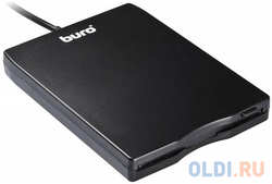 Внешний привод FDD BURO BUM-USB USB 2.0 черный Retail (BUM-USB FDD)