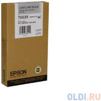 Картридж Epson C13T603900 для Epson Stylus Pro 7800 / 9800 / 7880 / 9880 серый