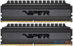 Оперативная память для компьютера Patriot Viper 4 Blackout DIMM 32Gb DDR4 3200 MHz PVB432G320C6K
