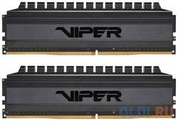 Оперативная память для компьютера Patriot Viper 4 Blackout DIMM 16Gb DDR4 3200 MHz PVB416G320C6K