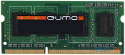 Оперативная память 4Gb (1x4Gb) PC3-12800 1600MHz DDR3 SO-DIMM CL11 QUMO QUM3S-4G1600C11