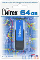 Флешка 64Gb Mirex City USB 2.0 13600-FMUCIB64