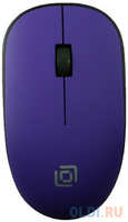 Мышь беспроводная Oklick 515MW пурпурный USB + радиоканал