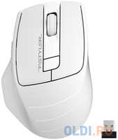 Мышь беспроводная A4TECH Fstyler FG30 серый белый USB