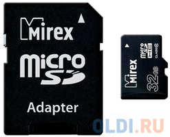 Флешка 32Gb Mirex 13613-AD10SD32 microSDHC