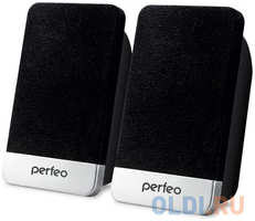Колонки Perfeo Monitor 2x3 Вт USB черный (PF-2079)