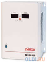 Стабилизатор напряжения Powerman AVS-8000P 8000VA белый (AVS 8000 P)