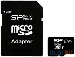 Флеш карта microSDXC 64Gb Class10 Silicon Power SP064GBSTXBU1V10 w / o adapter