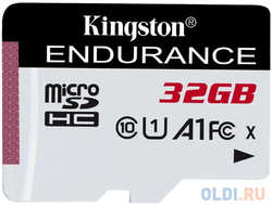 Флеш карта microSDHC 32Gb Class10 Kingston SDCE/32GB High Endurance w/o adapter