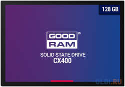 Твердотельный накопитель SSD 2.5″ 128 Gb Goodram SSDPR-CX400-128 Read 550Mb / s Write 450Mb / s TLC