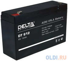 912169 Аккумуляторная батарея Delta DT 612 6В/12Ач