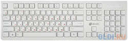 Клавиатура проводная Oklick 505M USB белый (KW-1820 WHITE)