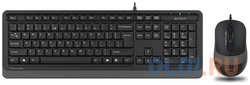 A4Tech A-4Tech Клавиатура + мышь A4 FStyler F1010 GREY клав:черный / серый мышь:черный / серый USB [1147539]