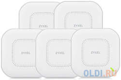 ZYXEL WAX610D (Pack of 5 pcs) NebulaFlex Pro Hybrid Access Point, WiFi 6, 802.11a  /  b  /  g  /  n  /  ac  /  ax (2.4 and 5 GHz), MU-MIMO, 4x4 dual-pattern ant (WAX610D-EU0105F)
