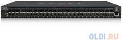 ZYXELXGS4600-52F AC L3 Managed Switch, 48 port Gig SFP, 4 dual pers. and 4x 10G SFP+, stackable, dual PSU AC