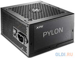 A-Data Игровой блок питания XPG PYLON550B-BLACKCOLOR Игровой блок питания чёрный (550 Вт, PCIe-2шт, ATX v2.31, Active PFC, 120mm Fan, 80 Plus Bronze) (PYLON550B-BKCEU)