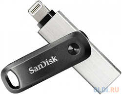 Флешка 256Gb SanDisk iXpand Go USB 3.0 Lightning серебристый черный