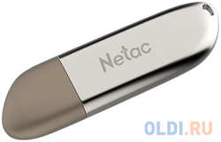 Флеш Диск Netac U352 256Gb, USB3.0, с колпачком, металлическая