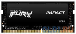 Оперативная память для ноутбука Kingston FURY Impact SO-DIMM 16Gb DDR4 2666 MHz KF426S16IB/16