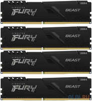 Оперативная память для компьютера Kingston Fury Beast DIMM 128Gb DDR4 3600 MHz KF436C18BBK4/128